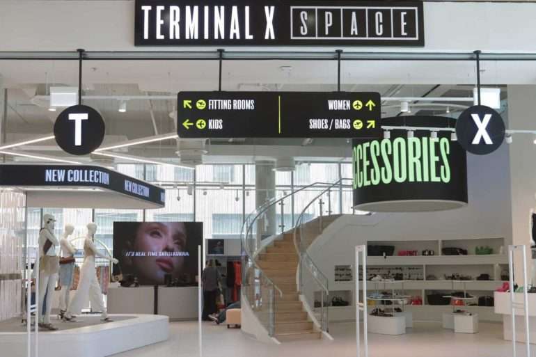 טרמינל איקס ספייס חנות הקונספט של terminal x עזריאלי שרונה קניון מגזין האופנה ARE