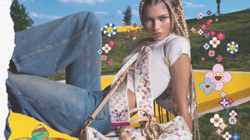 קמפיין סודי של זנדאיה לבית האופנה לואי ויטון הודלף ברשת