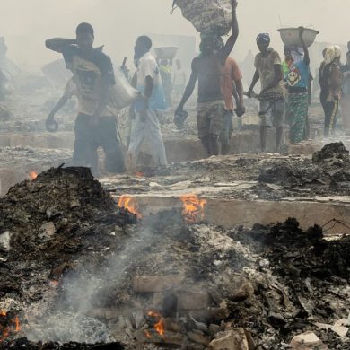 שוק היד שניה והמחדוש הגדול בקטמנטו נמחק כמעט לחלוטין בגלל שריפת ענק 