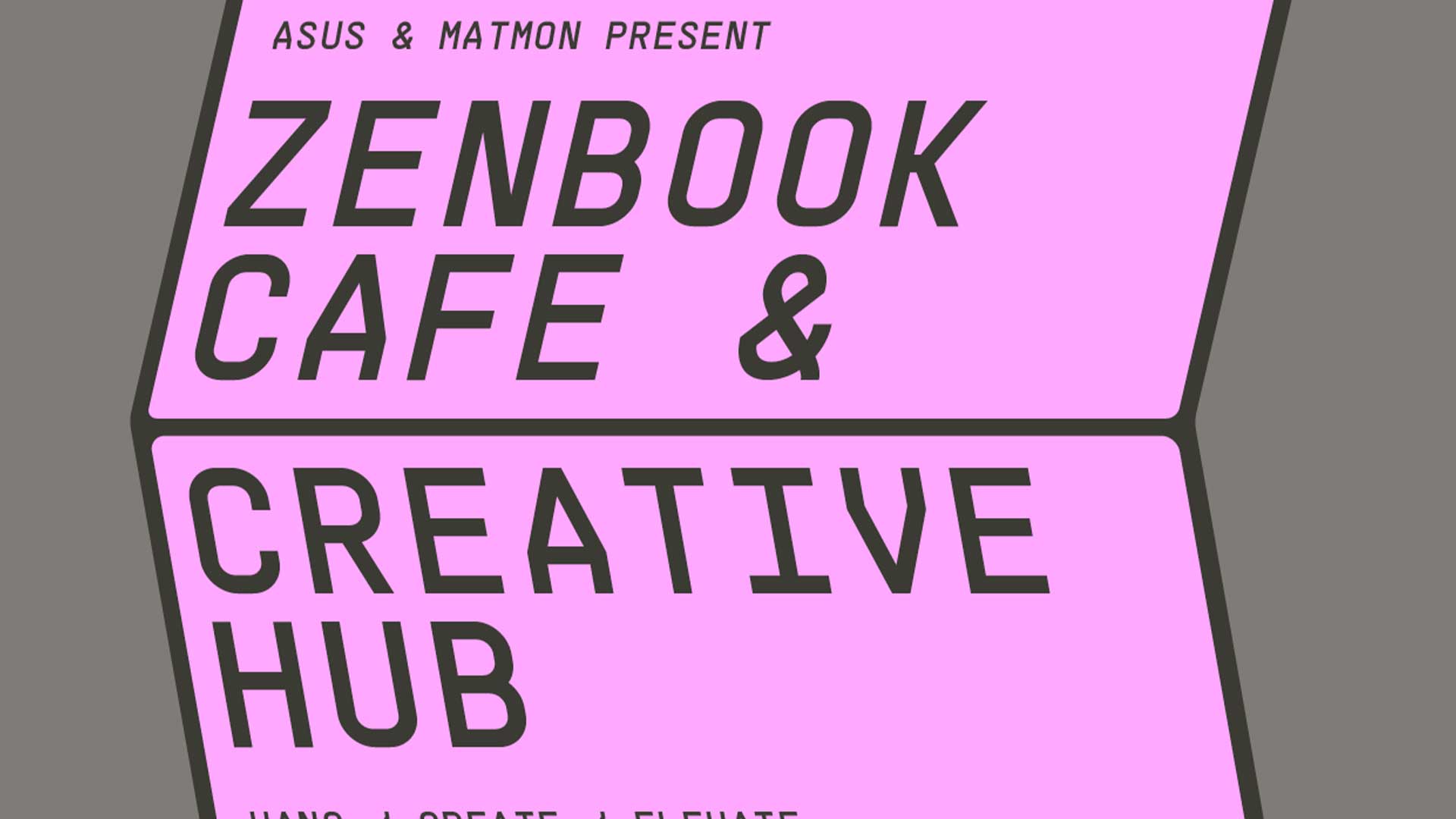 ZENBOOK CAFE: מפגש של טכנולוגיה, עיצוב ותעשייה.
